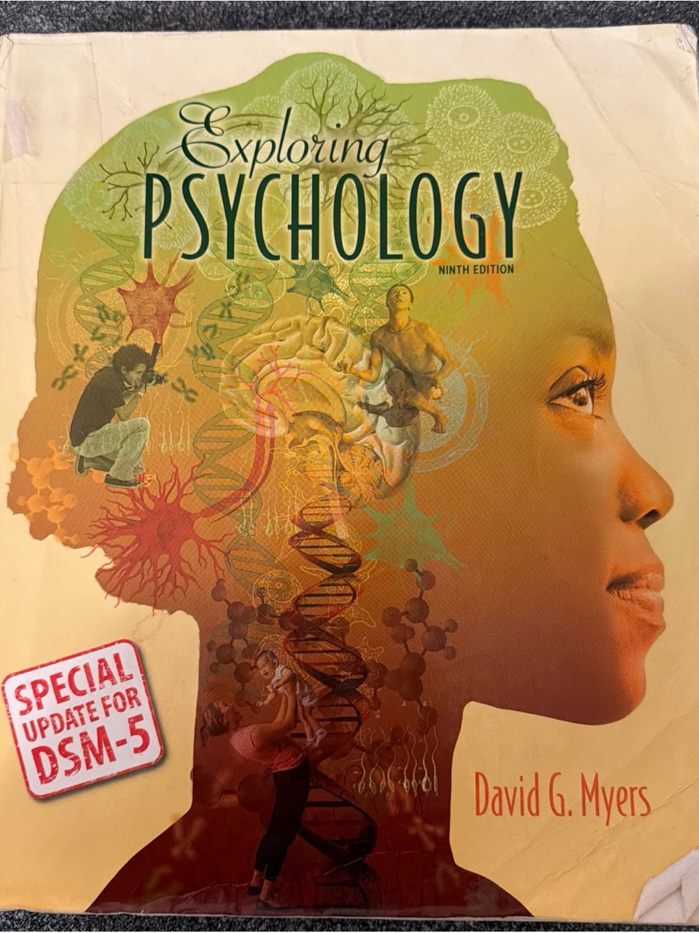 Exploring Psychology by David G. Myers - Green/Orange Cover
